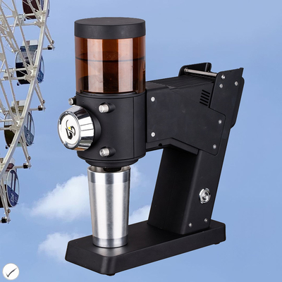 Özel Logo Ticari Kahve Öğütücü Dişli Kaba Espresso Makinesi