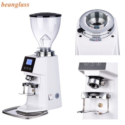 Otomatik Espresso kahve değirmeni 64mm düz çapak kahve çekirdeği değirmeni
