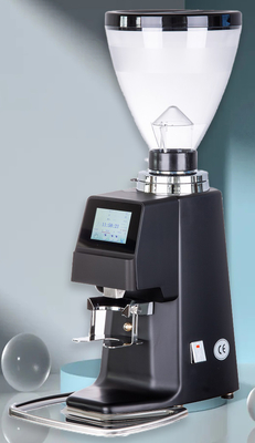 İtalyan Espresso Otomatik Süt Köpürtücü Ticari Kahve Çekirdekleri Öğütücü 220 V