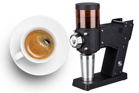 Alüminyum Gövdeli Espresso Öğütücü Elektrikli Kahve Çekirdekleri Değirmen Makinesi