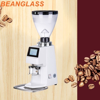 Ticari Düz Diş Espresso Fasulye Öğütücü 1.2kg Tank Hacmi