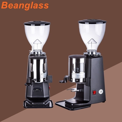Siyah Beyaz Otomatik Çapak Kahve Öğütücü 1.2kg Hacim Kahve Çekirdeği Karıştırıcı