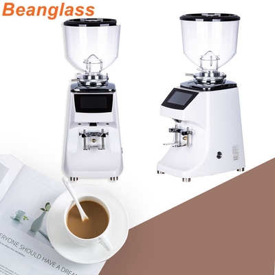 AC Motor Elektrikli Kahve Öğütücü Espresso Öğütme Büyük Çapak