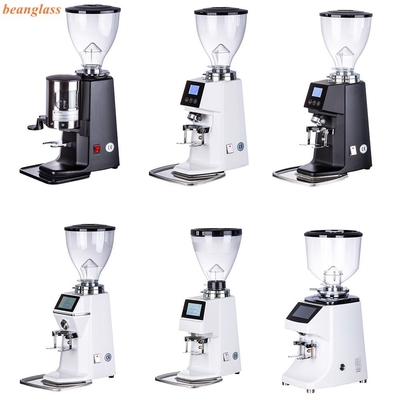 Cafe Bar İçin Ticari Düz Burr Espresso Kahve Öğütücü