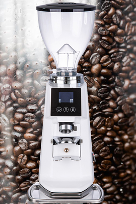 Büyük Kapasiteli Ticari Espresso Kahve Öğütücü Dokunmatik Ekran Fasulye Öğütücü