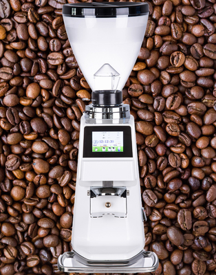 Alüminyum Ticari Kahve Çekirdeği Değirmeni Elektrikli Espresso Kahve Değirmenleri Makinesi