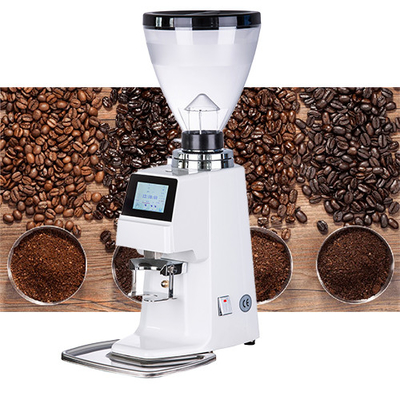 64mm Dokunmatik Ekran Kahve Öğütücü 20 - 25kg / H Öğütme Hızı 1.7kg Kapasite