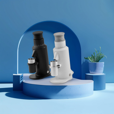 250W Elektrikli 64mm Flat Burr Mağazası Siyah / Beyaz / Özel