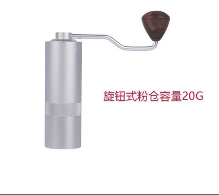 Ceviz Saplı 38mm Konik Burr Orta Manuel Espresso Kahve Öğütücü
